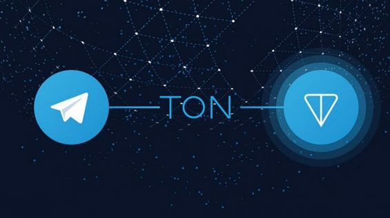Дві емблеми блокчейна TON