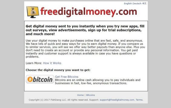 Головна сторінка ресурсу freedigitalmoney.com